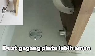 Cara Pemasangan Door Stopper